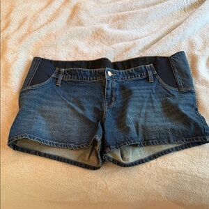 Isabel Maternity by Ingrid & Isabel Blue Jean Shorts